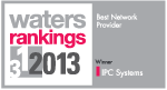 ”Best Network Provider” – Waters Rankings 2013