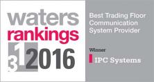 “Best Trading Floor Communication System” – Waters Rankings 2016