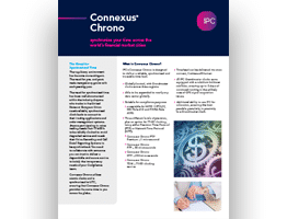 Connexus® Chrono Solution Sheet