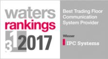 “Best Trading Floor Communication System” – Waters Rankings 2017
