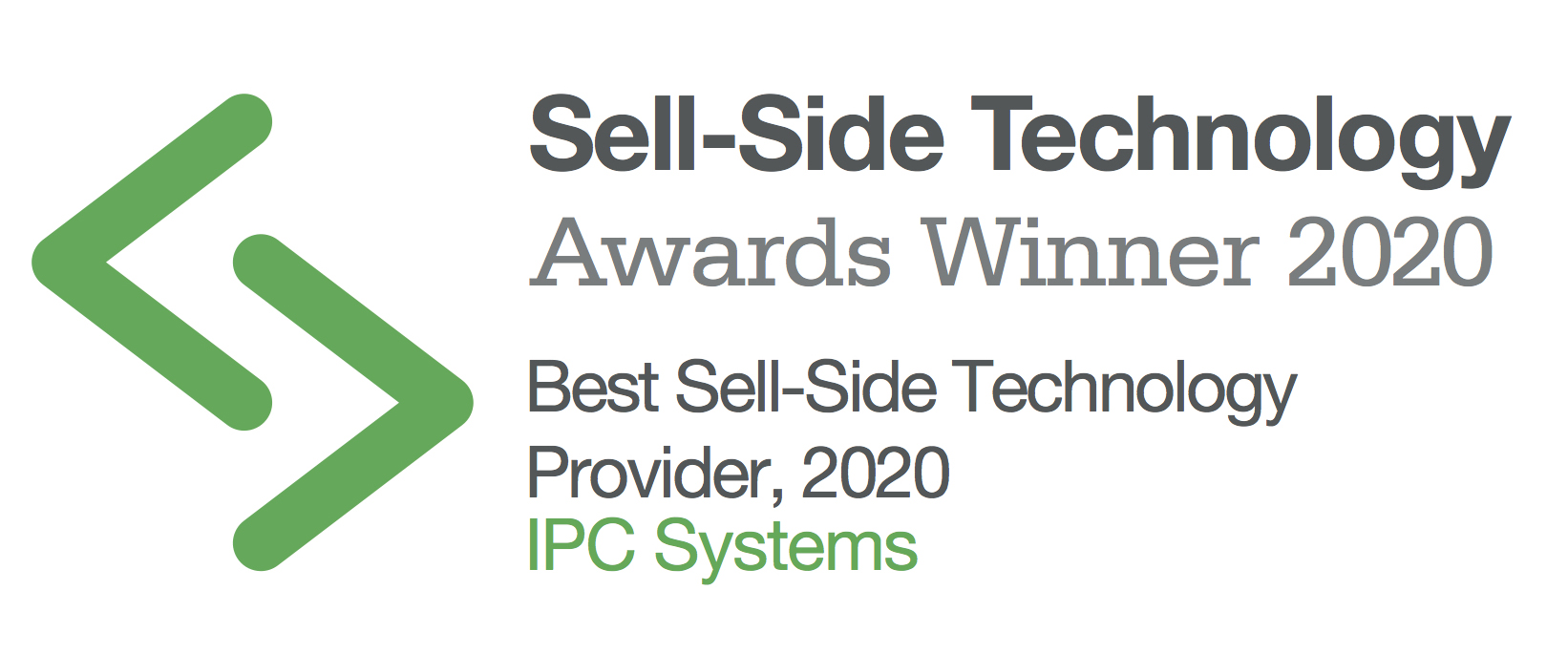 “Best Sell-Side Technology Provider” – Waters Sell-Side Technology Awards 2020