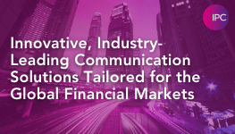 Innovative, Industry-Leading Communication Solutions Tailored for the Global Financial Markets