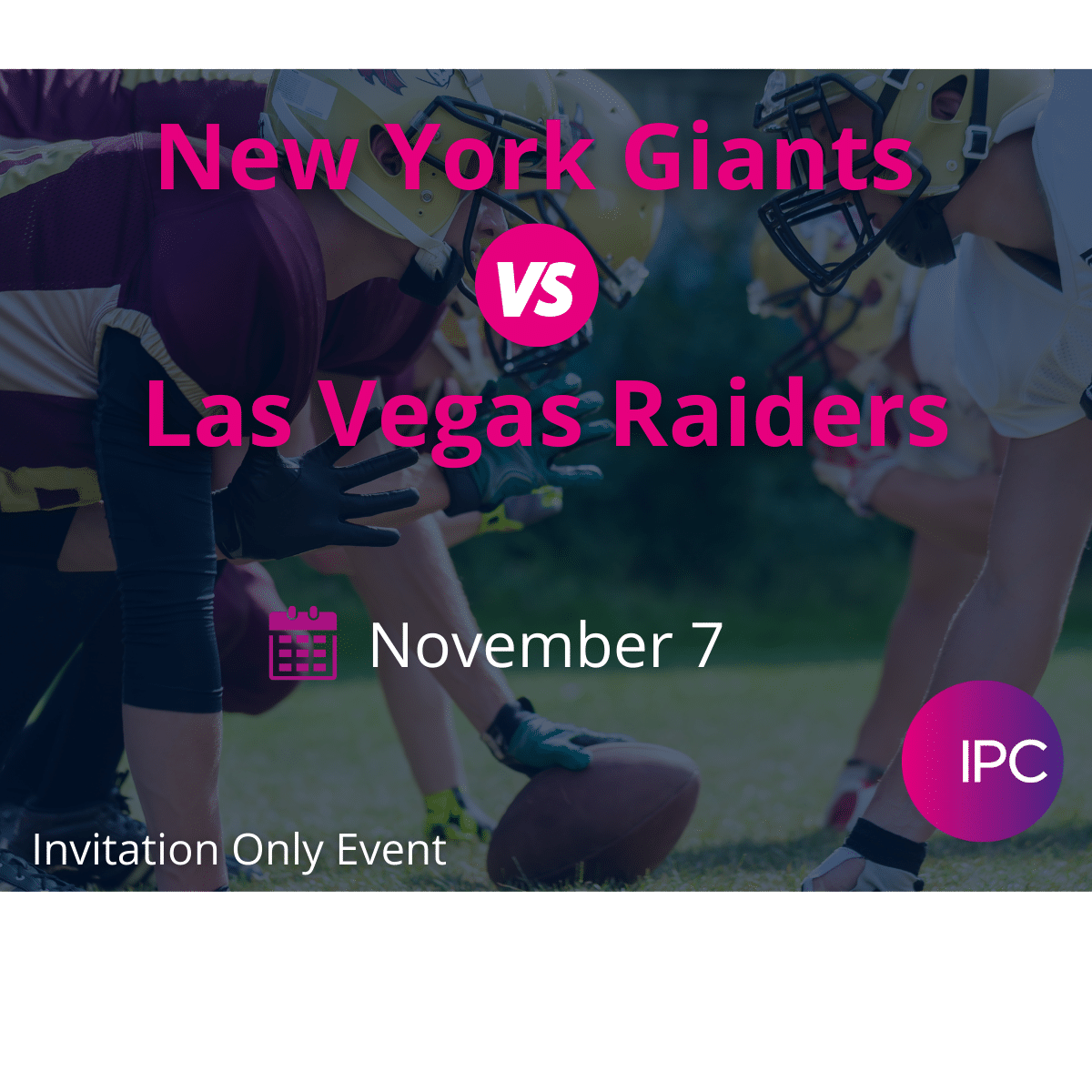 New York Giants vs. Las Vegas Raiders IPC